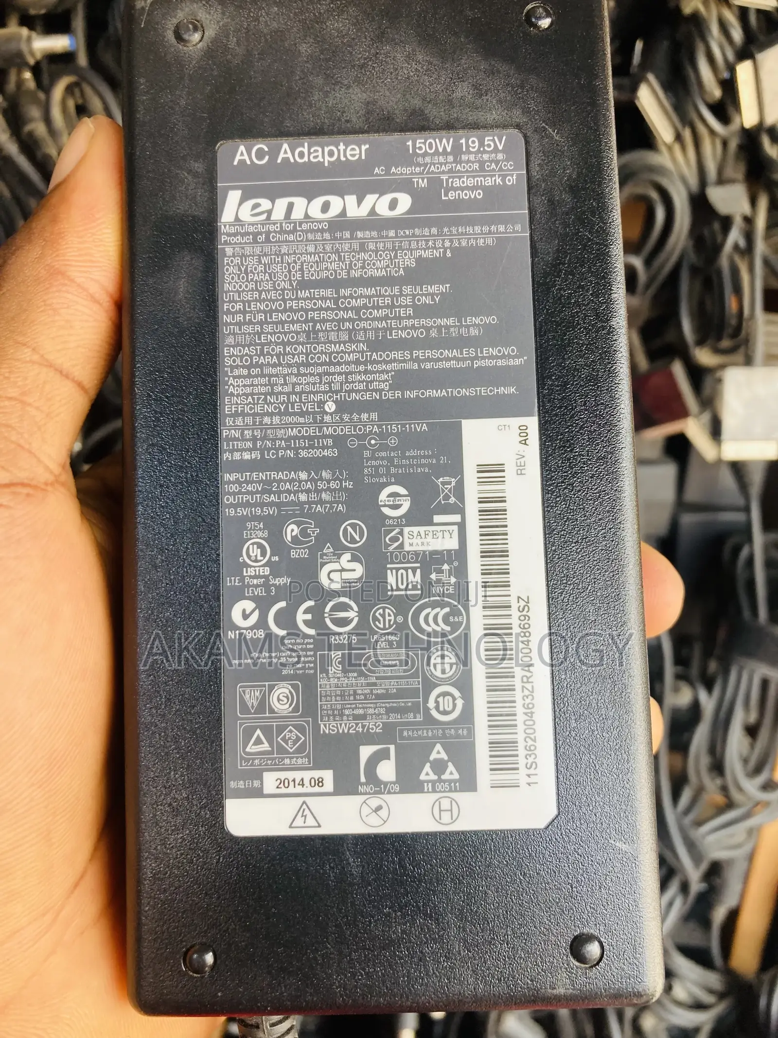 Original LENOVO USB C Charger