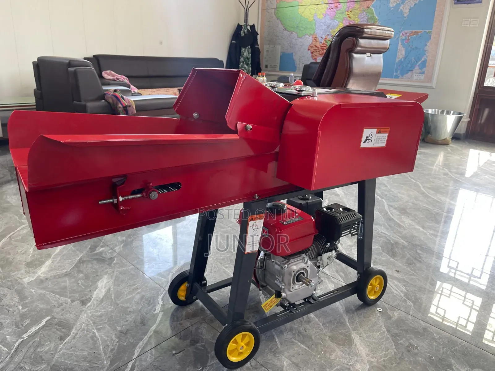 Gasolin Powered Chaff Cutter
