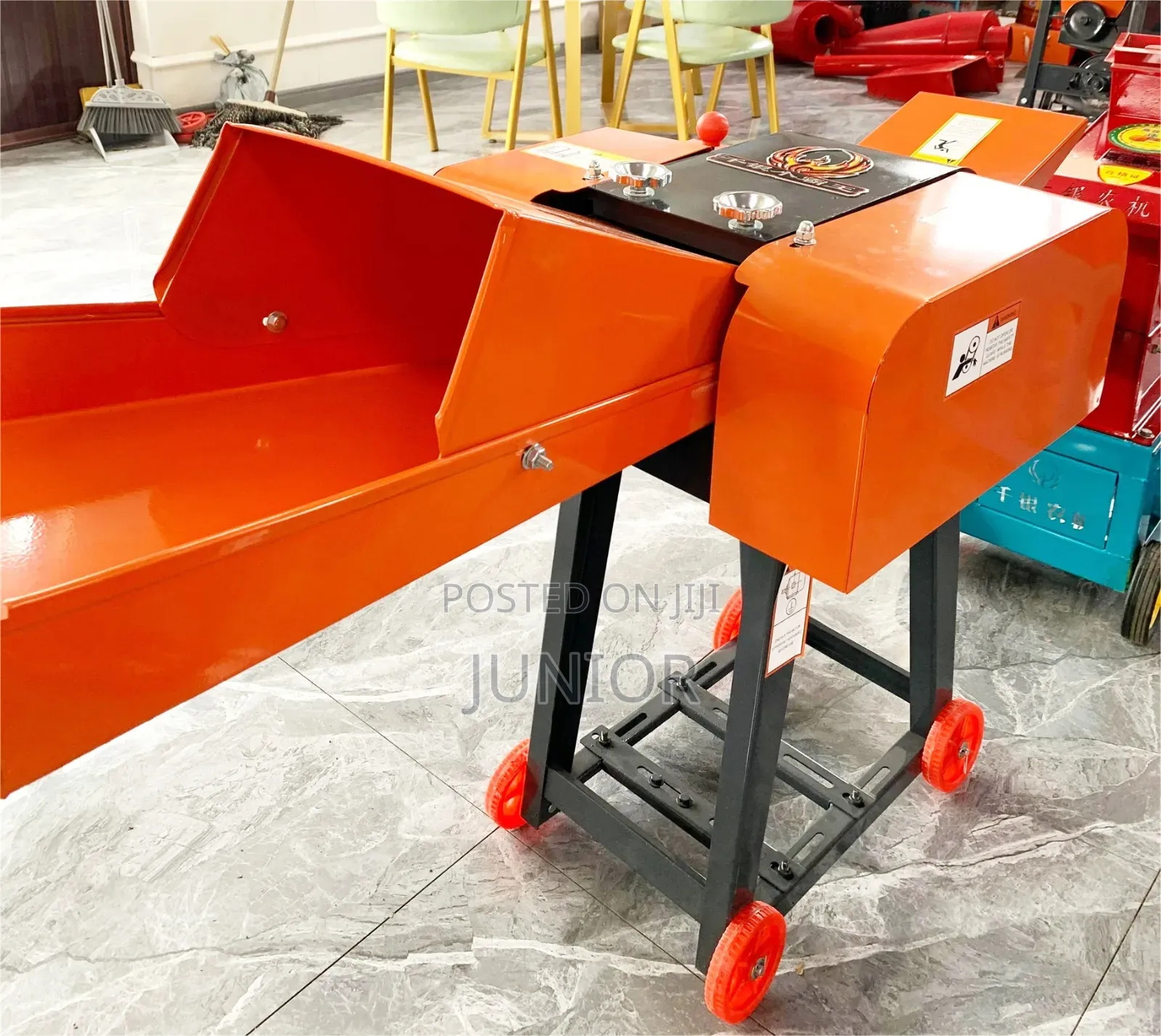 Gasolin Powered Chaff Cutter