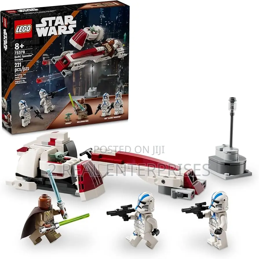 Original Lego Star Wars Barc Speeder Escape Complete Set