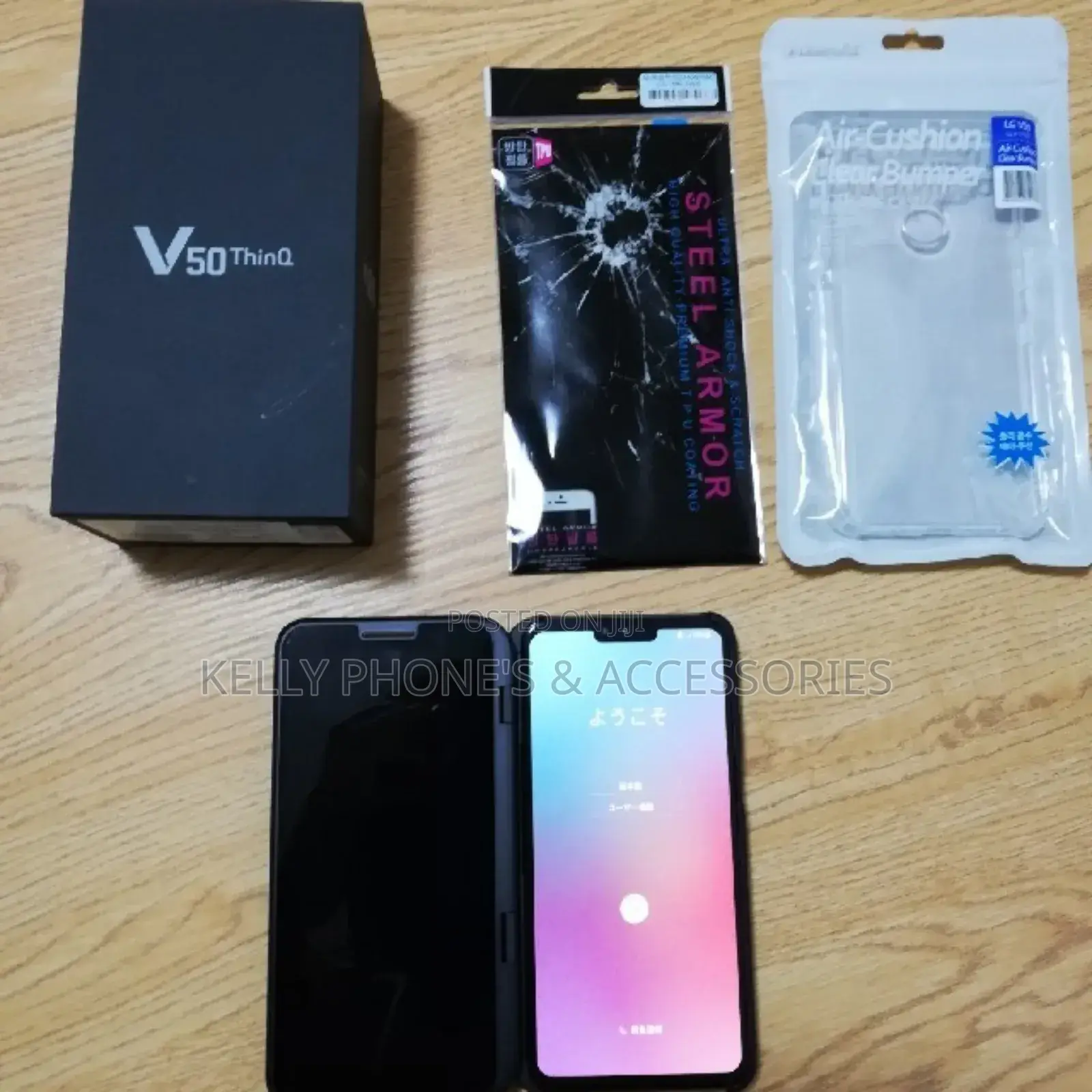 New LG V50S Thinq 256 GB Black