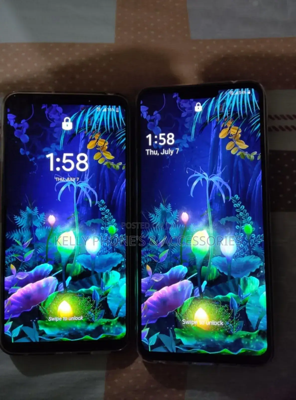 New LG V50S ThinQ 5G 128 GB Black