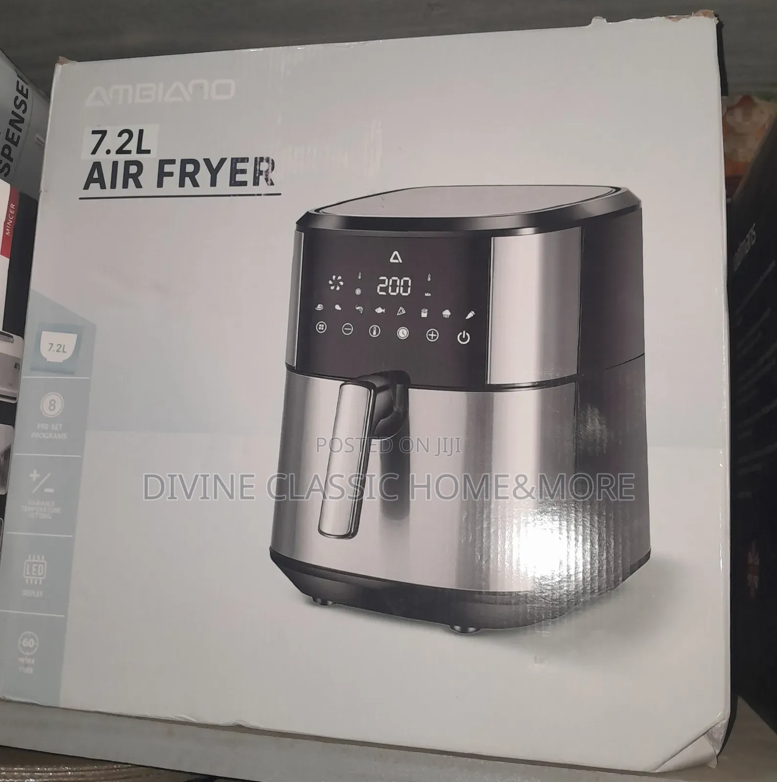 7.2lit Ambiano Digital Air Fryer