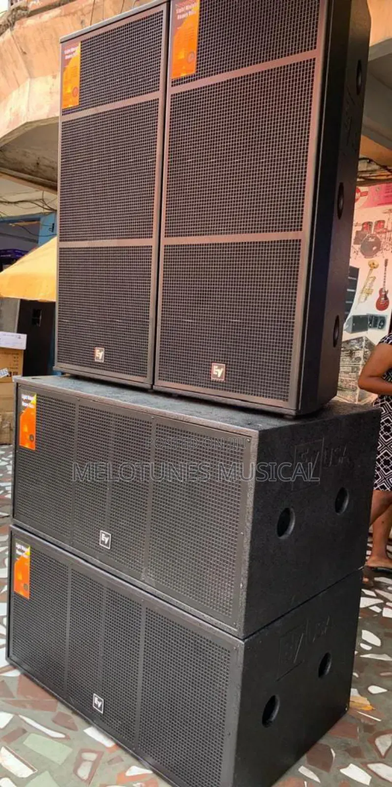 Ev Full Set Speakers