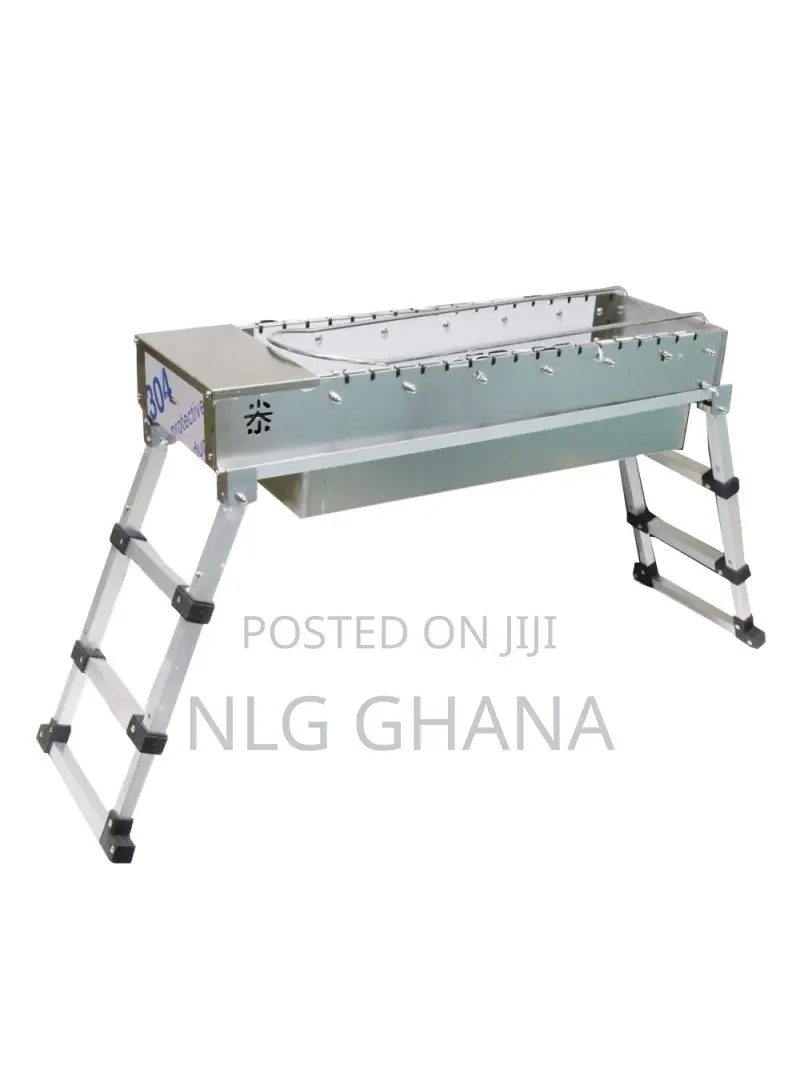 Automatic Rotary-Skewers Charcoal Barbecue Grill With Remova