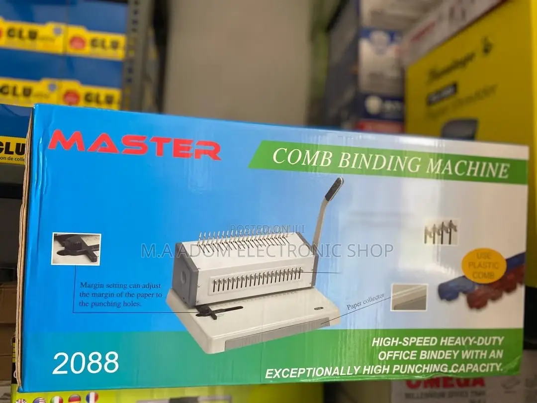 Master Comb Binder: The Perfect Solution for Home or Office