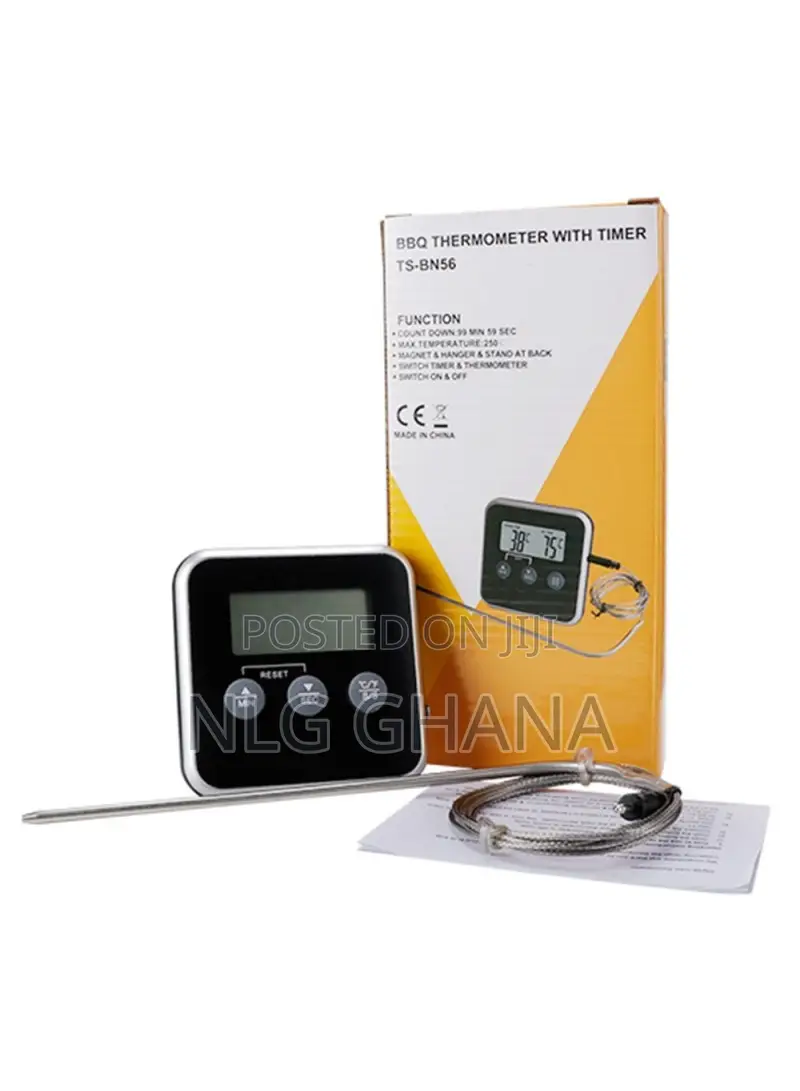 Household Oven BBQ Thermometer Multifunctional Kitchen Elect