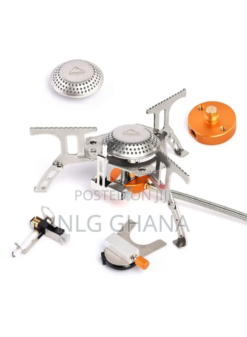 Portable Camping Stove Burner Windproof Folding Lightweight