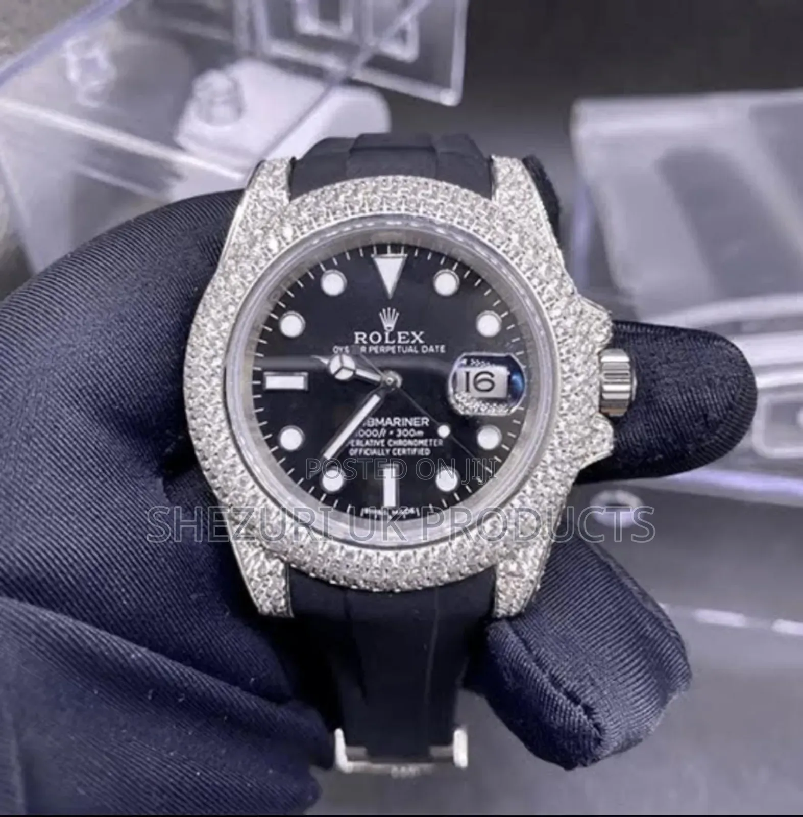 ROLEX Oyster Perpetual 
 Ladies Full Iced