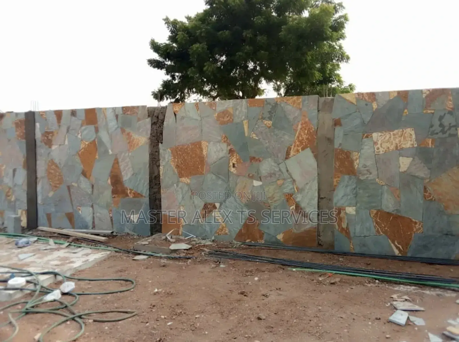 Flat Stones Installation