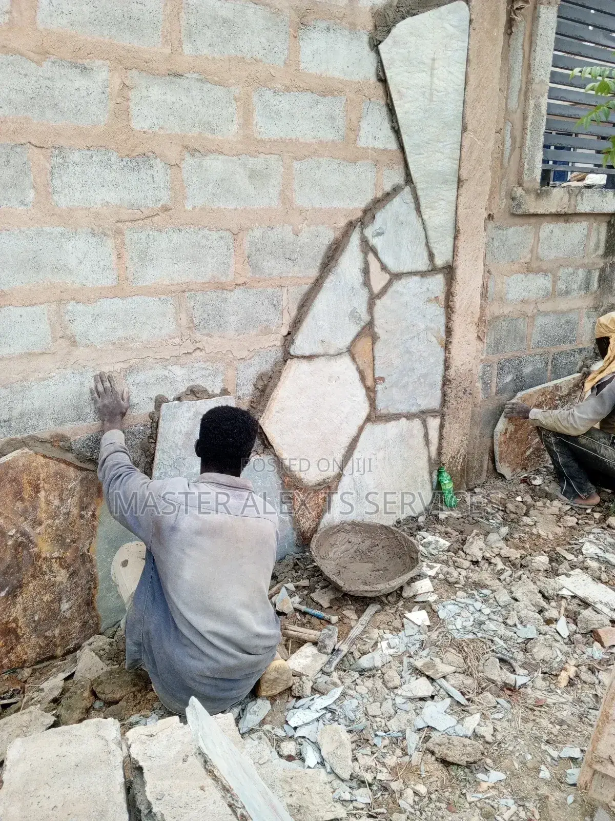 Flat Stones Installation