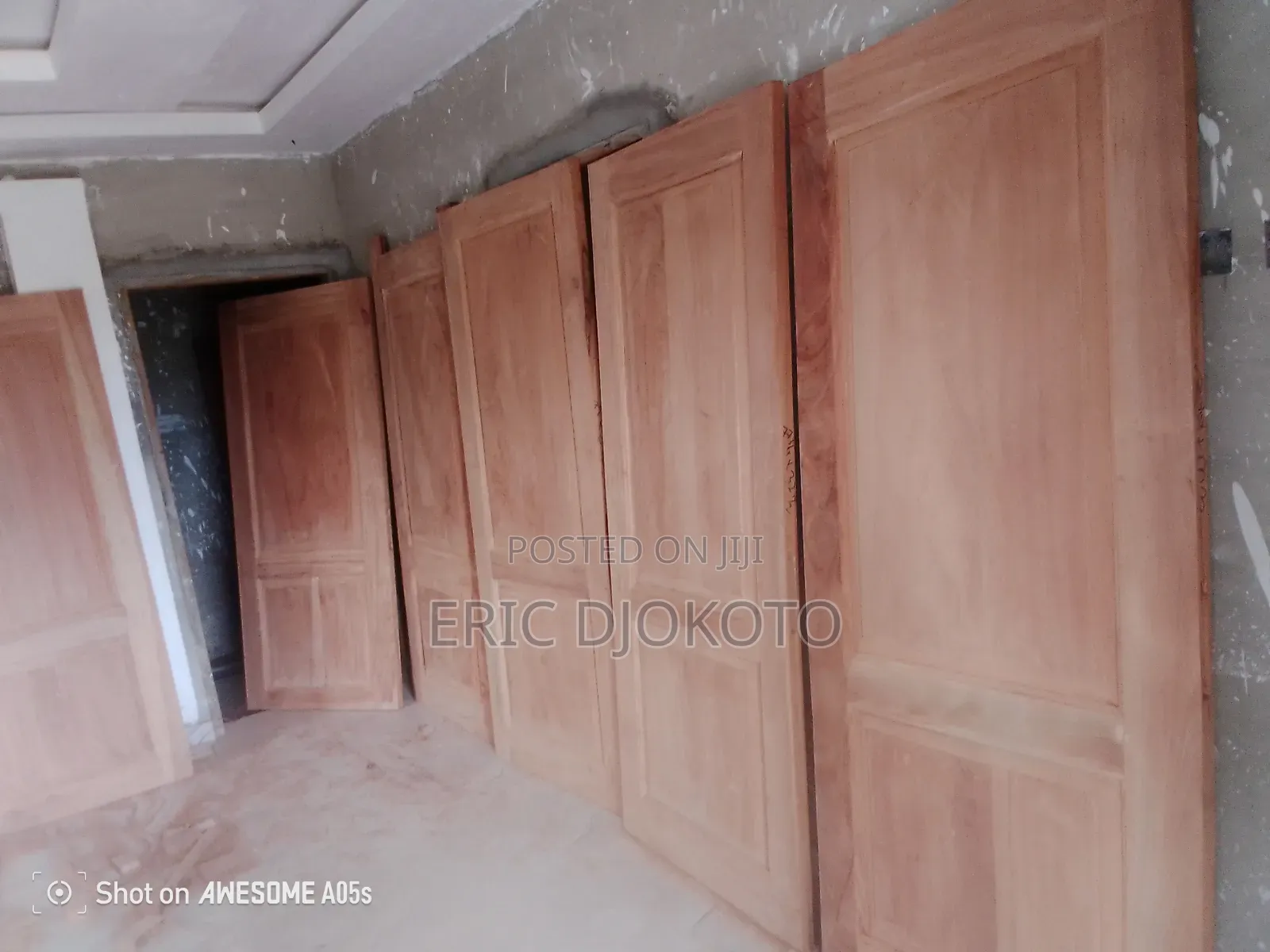 Doors Two Panel Red Wood