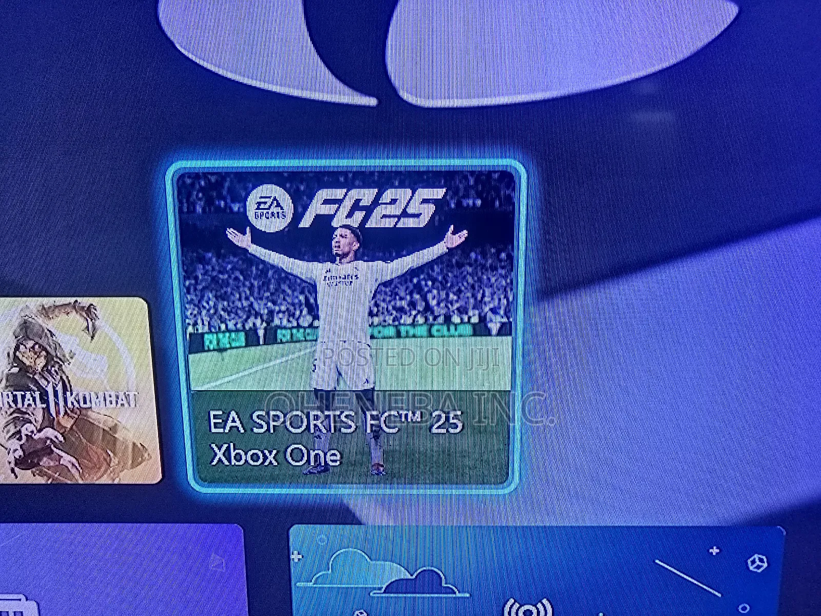 Xbox One With 10 Games Installed + 1 Pad