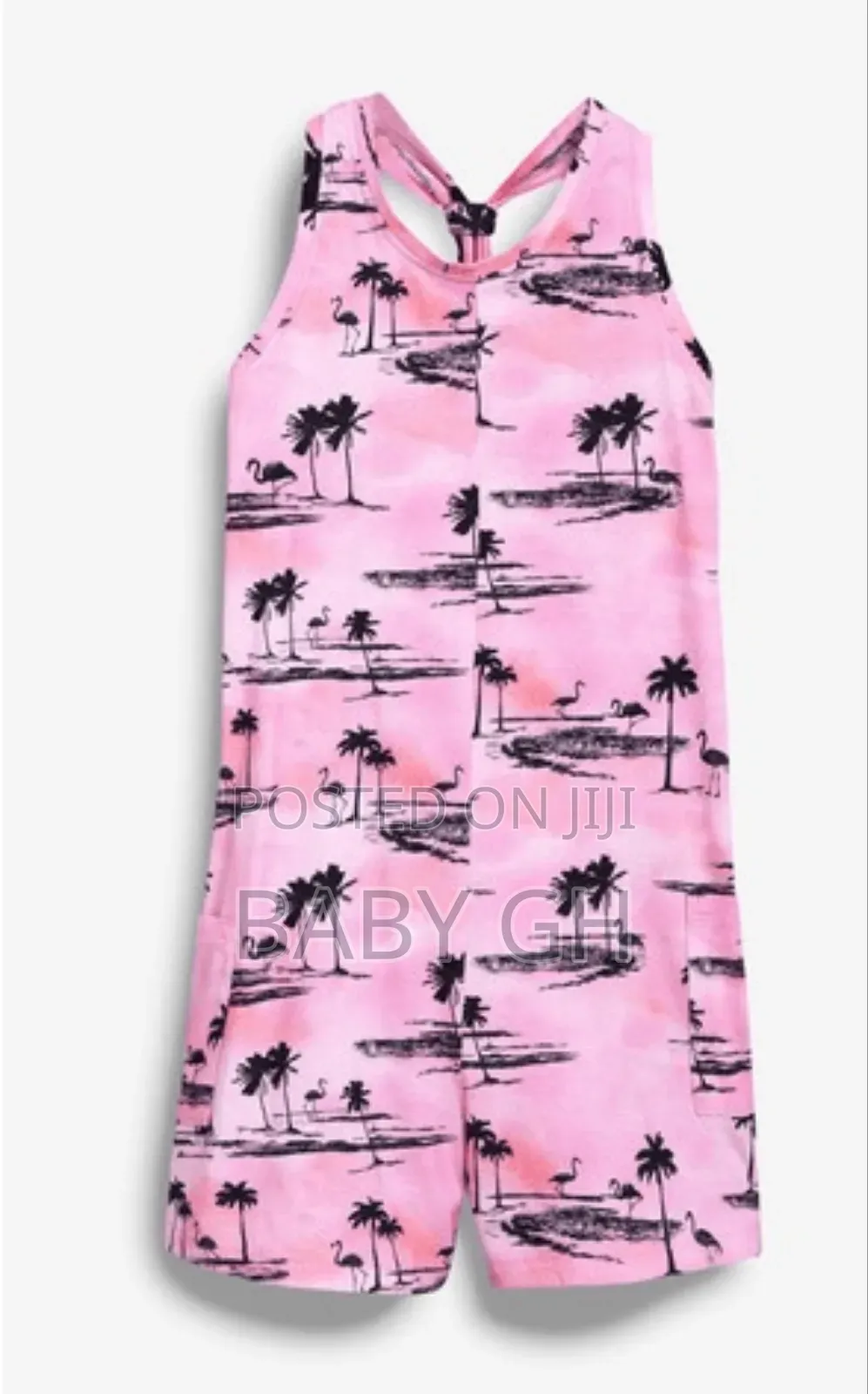 Next Pink Girls Playsuit