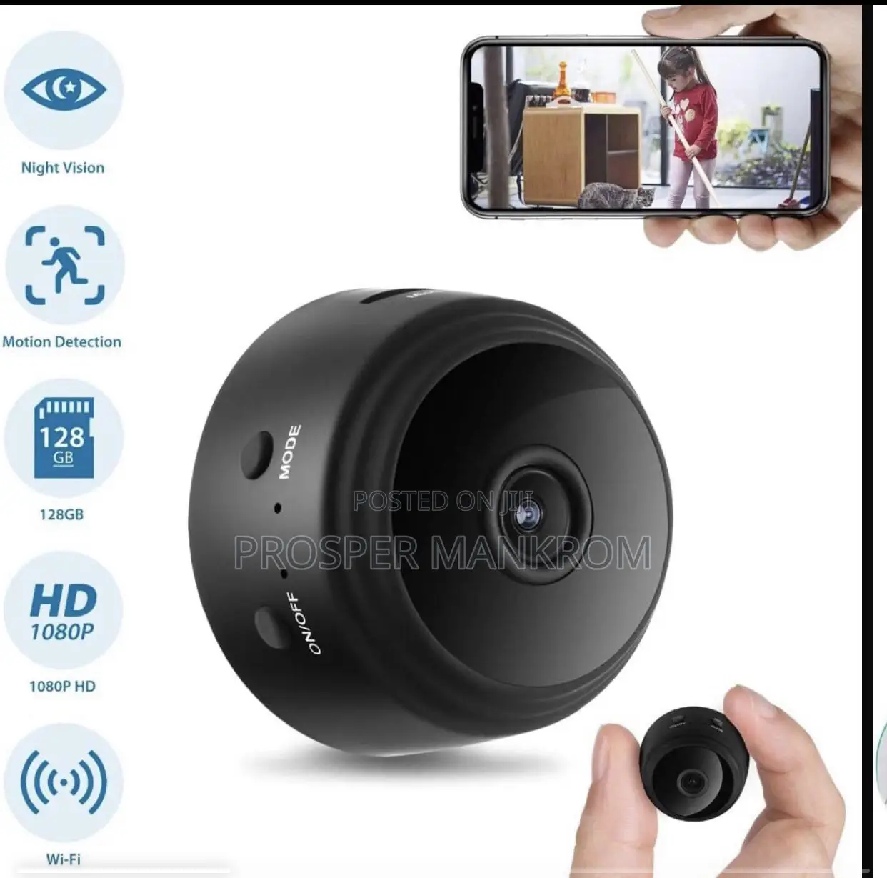 Mini Spy Camera With Audio