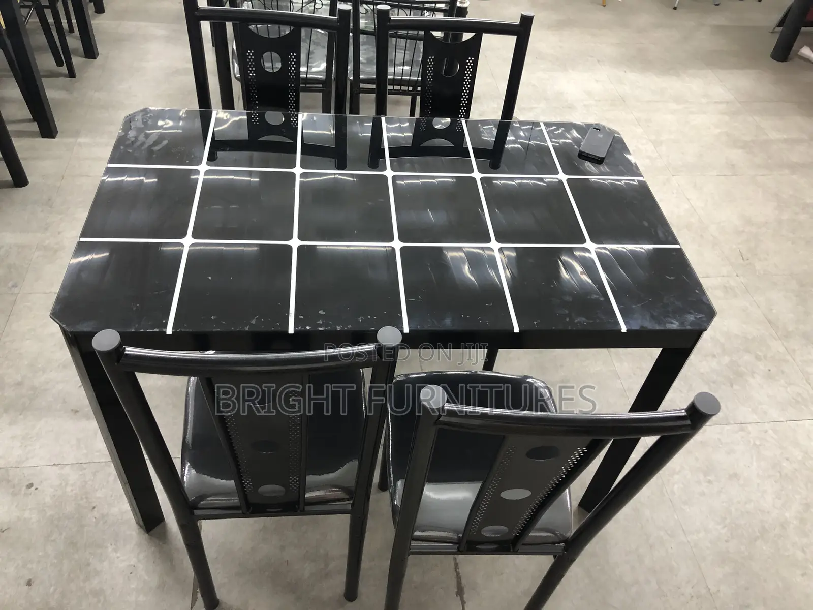 Dining Table With Four Chairs