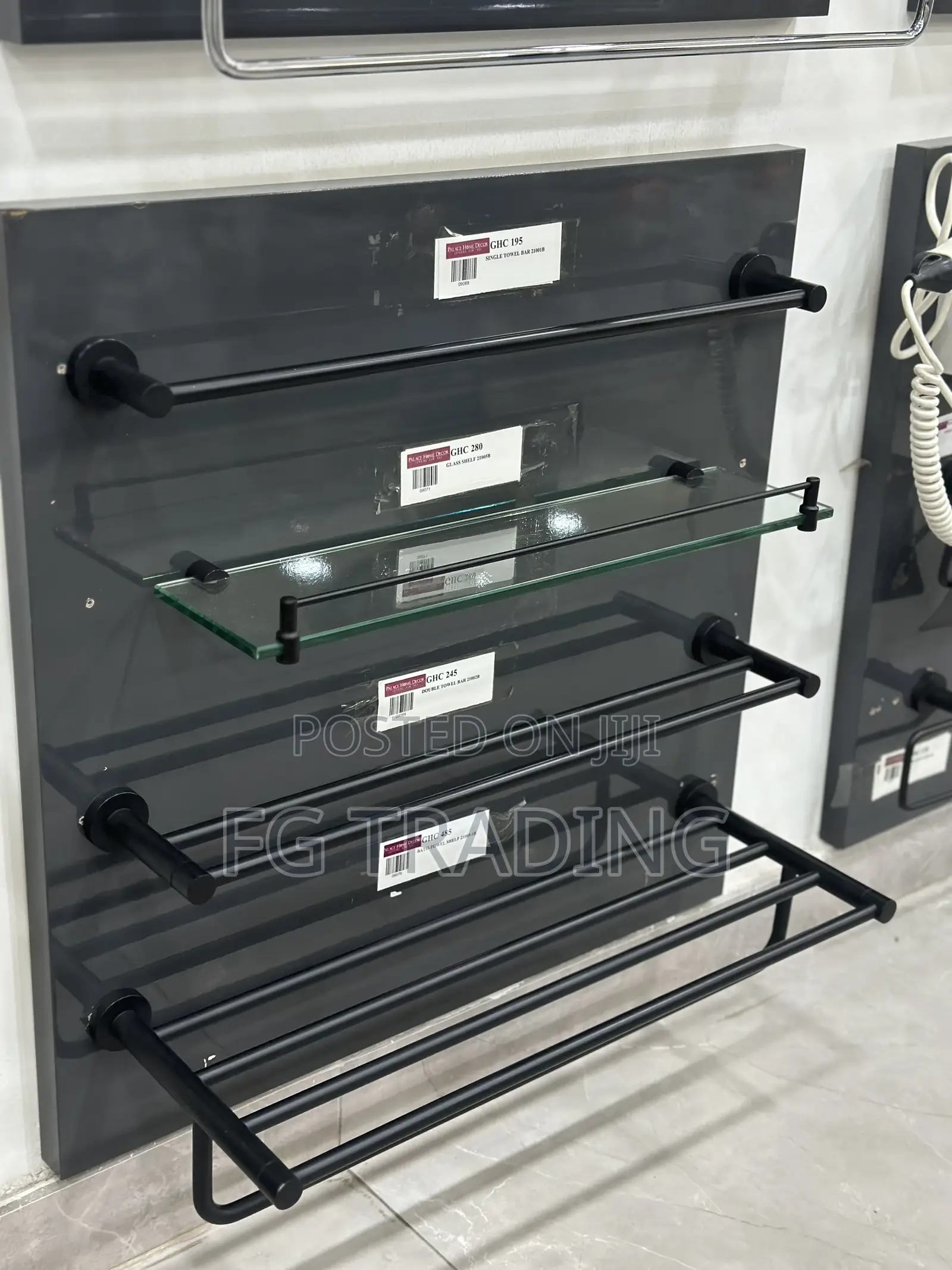 Black Towel Rail_towel Bar_towel Hanger