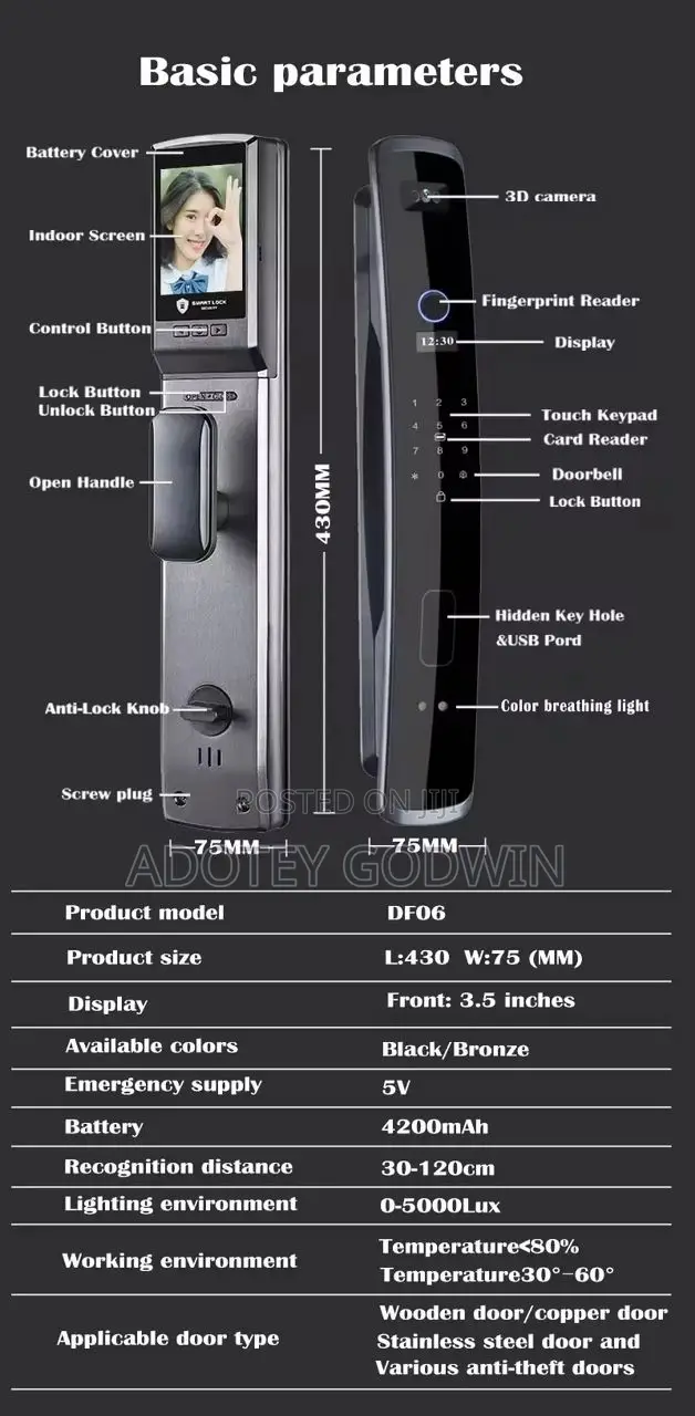 Wis Home Smart Door Lock