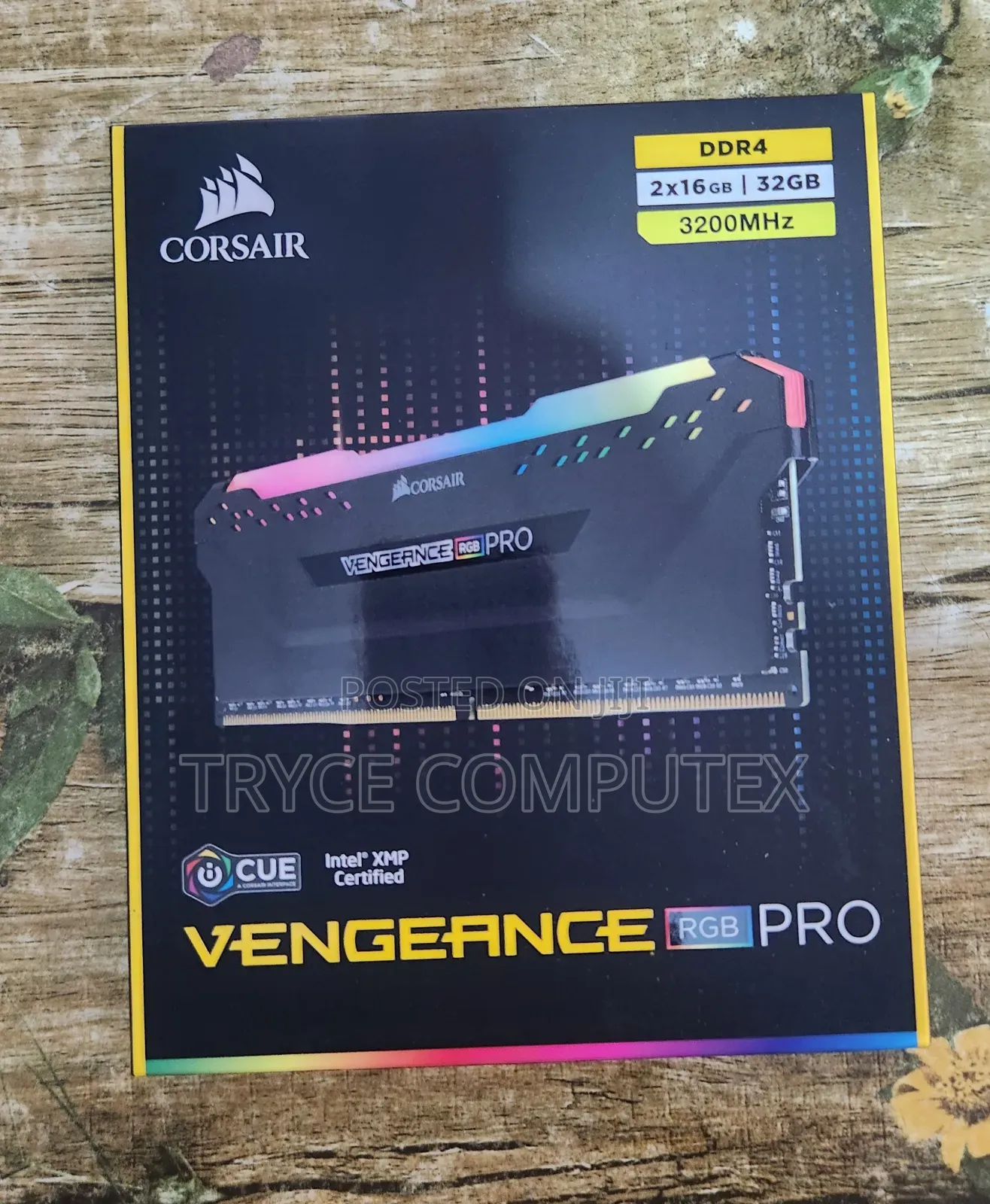 Corsair 32gb RGB Ddr4 Memory Ram