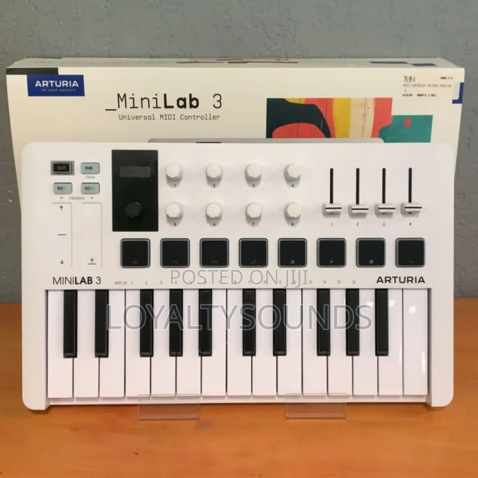 Arturia Minilab3 Midi Controller (White)