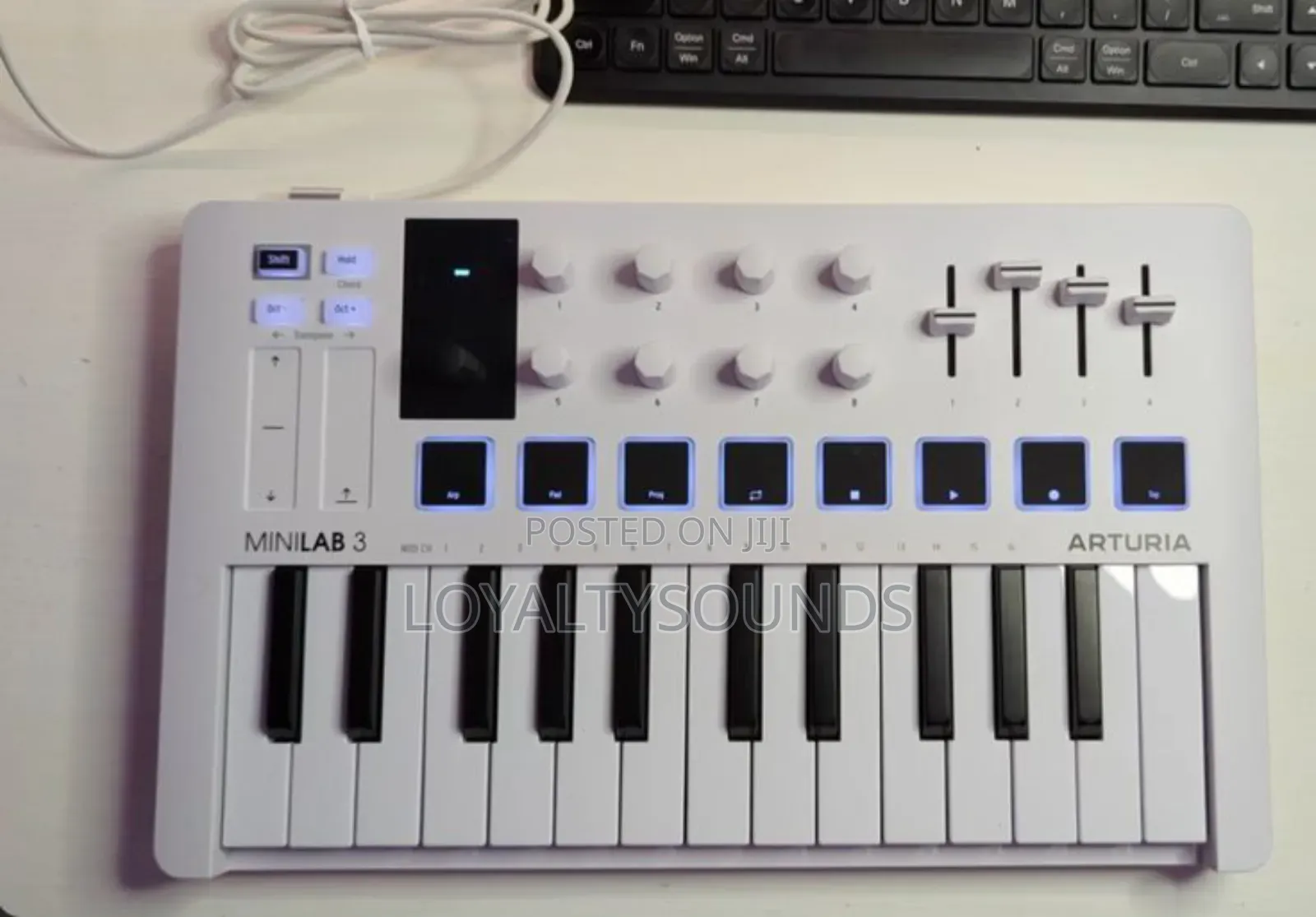 Arturia Minilab3 Midi Controller (White)