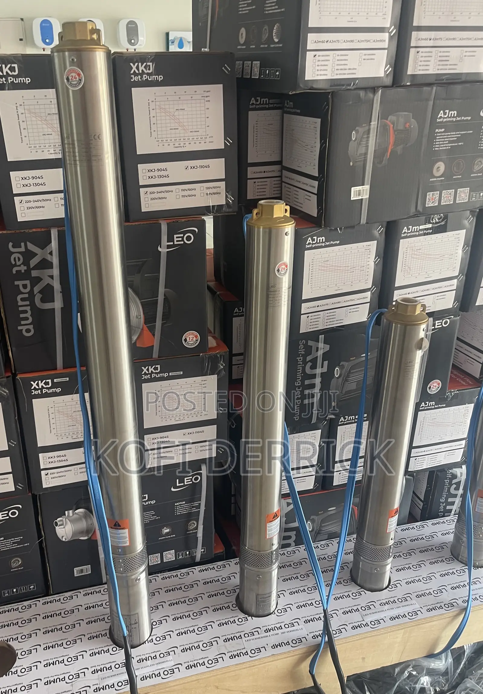 Borehole Pump - 3hp Leo Borehole Pump