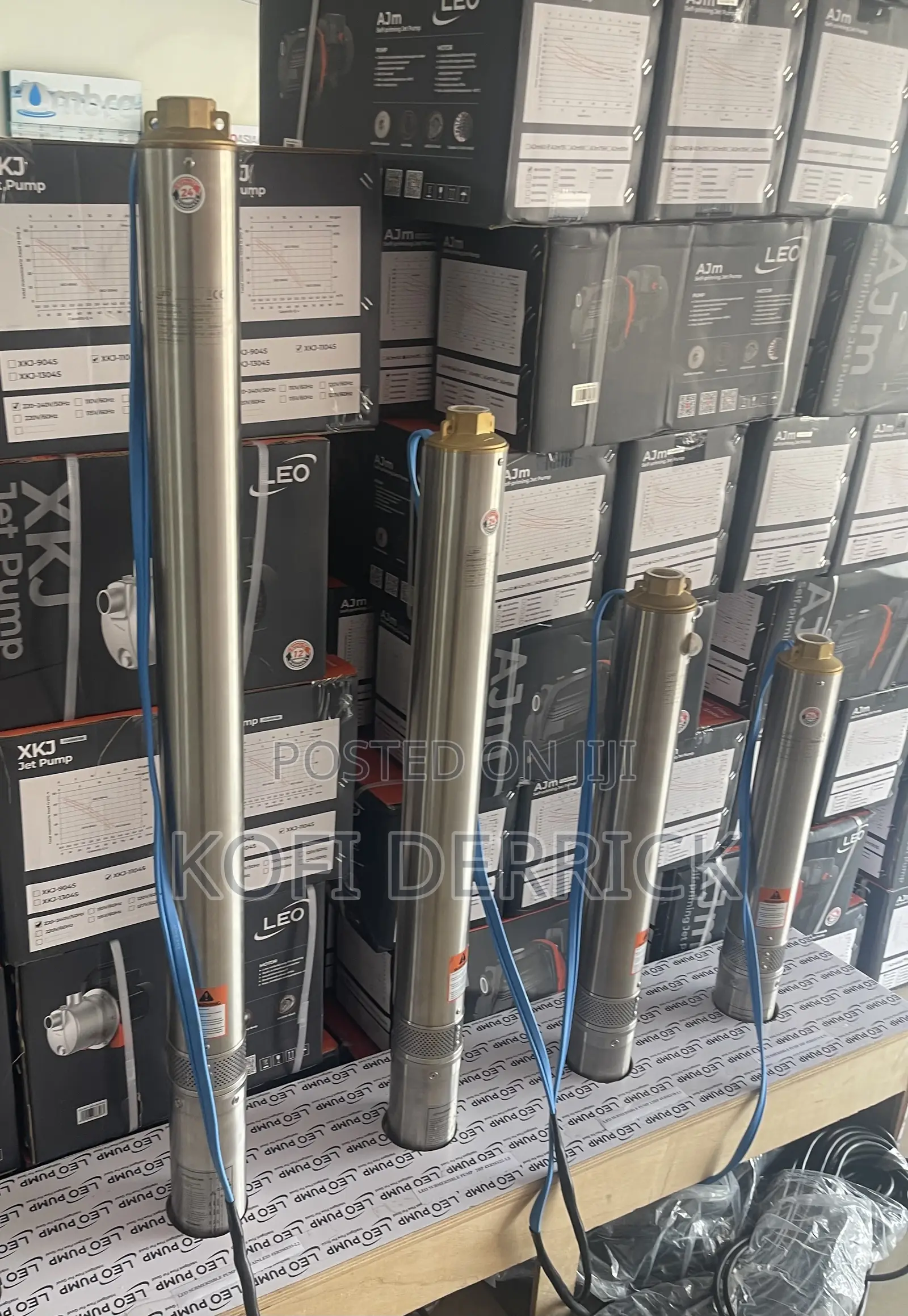 Borehole Pump - 3hp Leo Borehole Pump