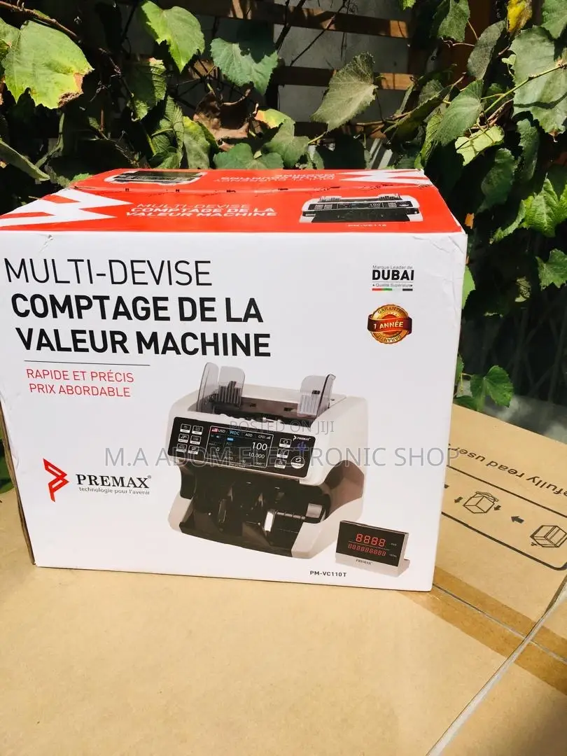 Premax Total Value Money Counter:Simplify Your Cash Handling