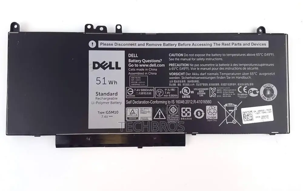 Original Dell G5M10 Laptop Battery for Dell E5450 E5550