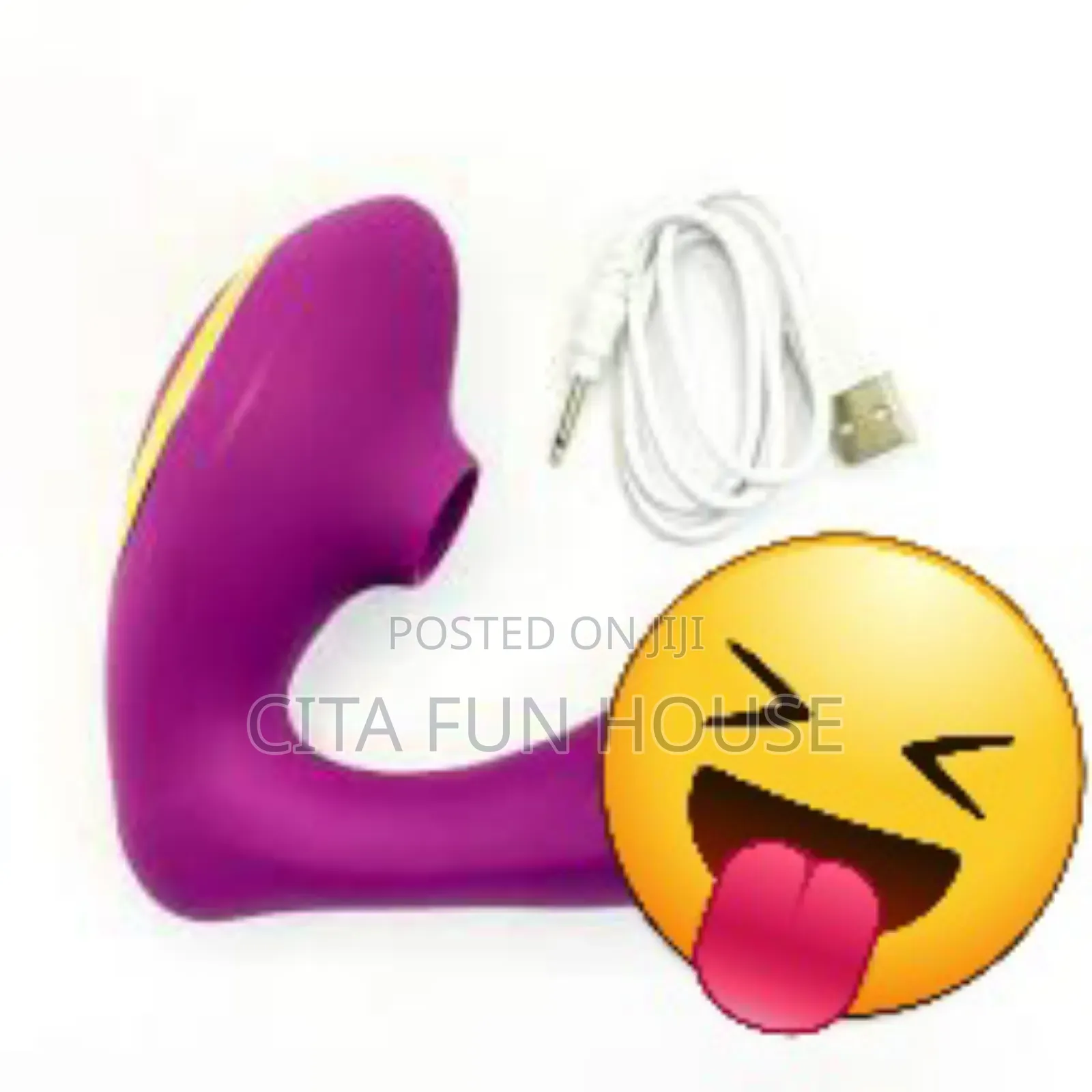 Double Wearable Orgasm Vibrator With Clitoral Sucker