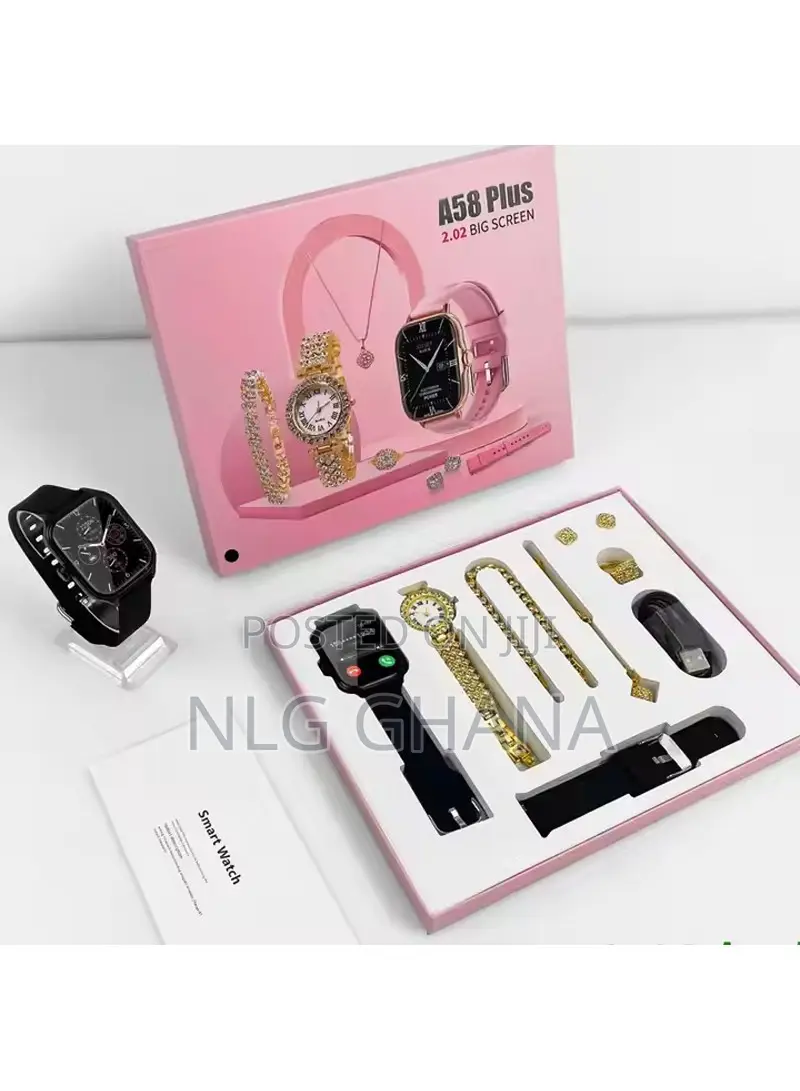 A58 PLUS 2.01" 47mm Full Touch Screen Smart Watch Classic