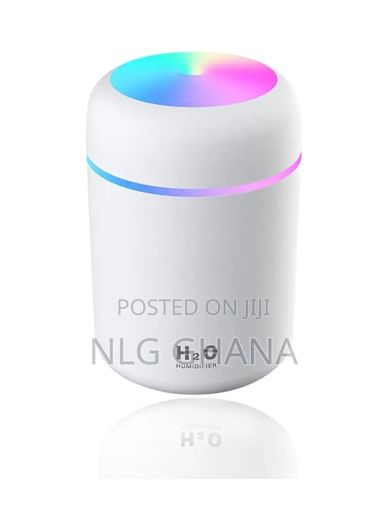 300ml Portable Colorful Cool Mini Air Humidifier Essential O