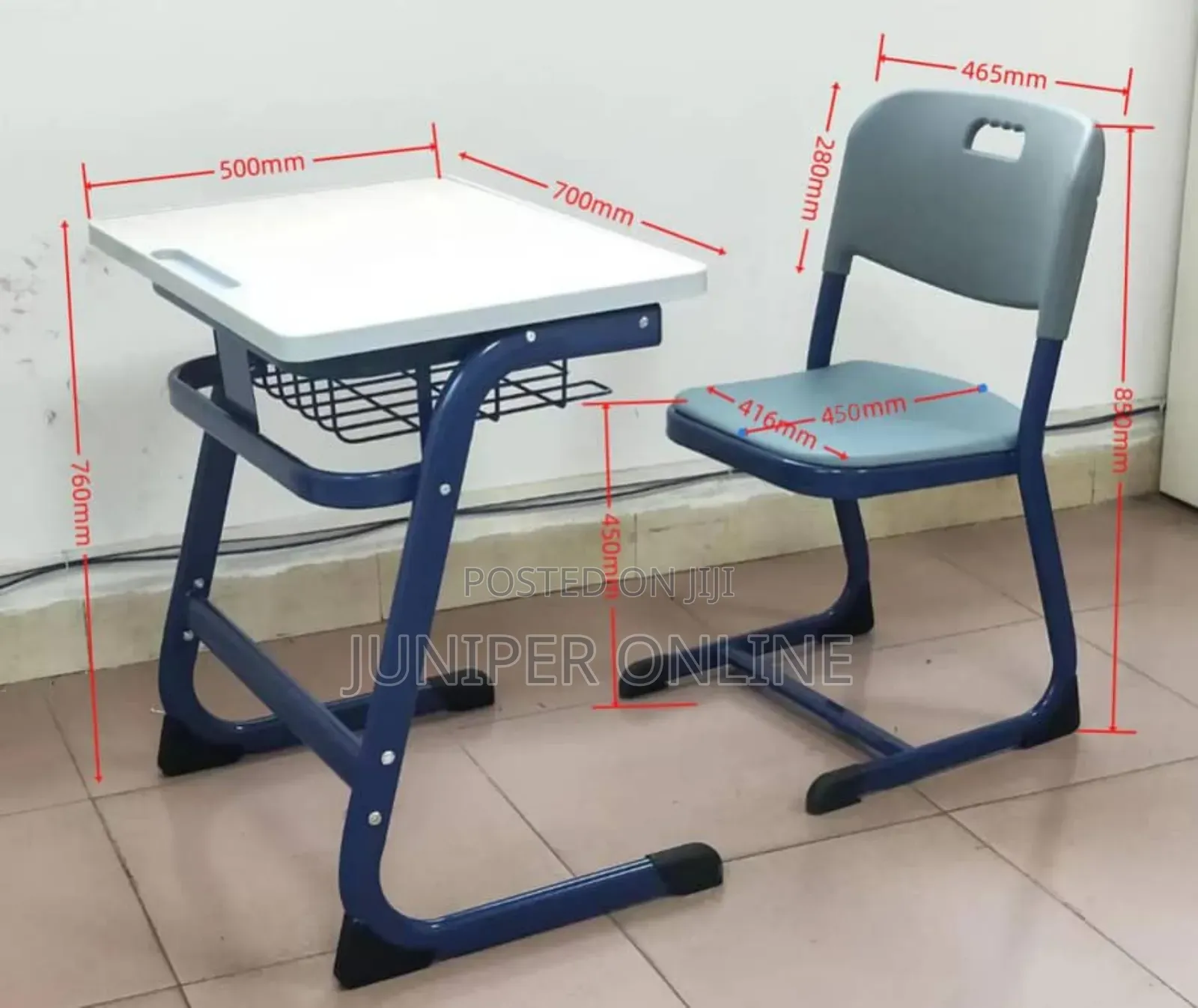 School Study Chair and Table