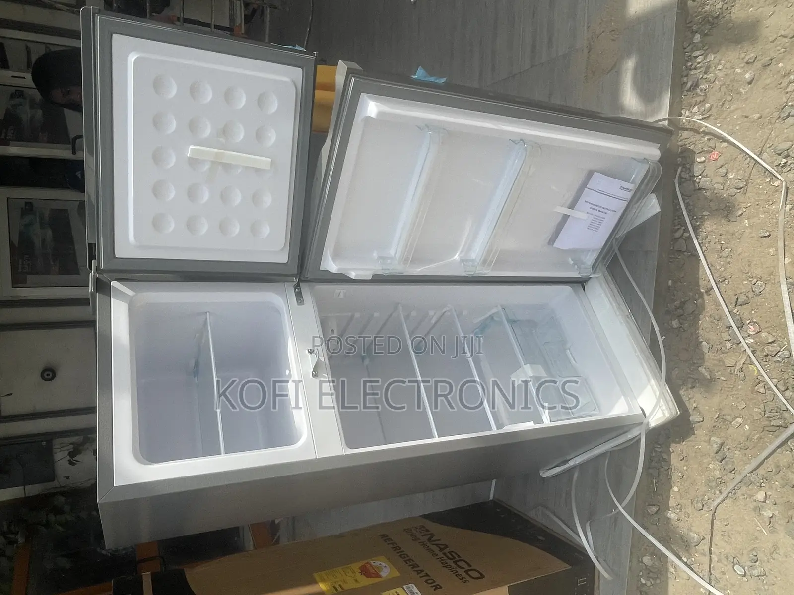 Brandnew Nasco 135ltr Top Mount Refrigerator NASF2-18KD.