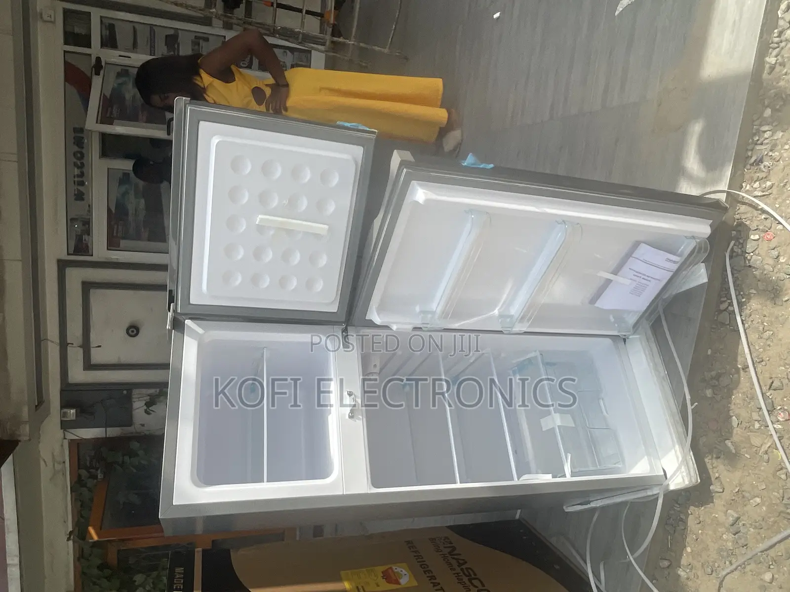 Spacious Nasco 135ltr Top Mount Refrigerator NASF2-18KD.