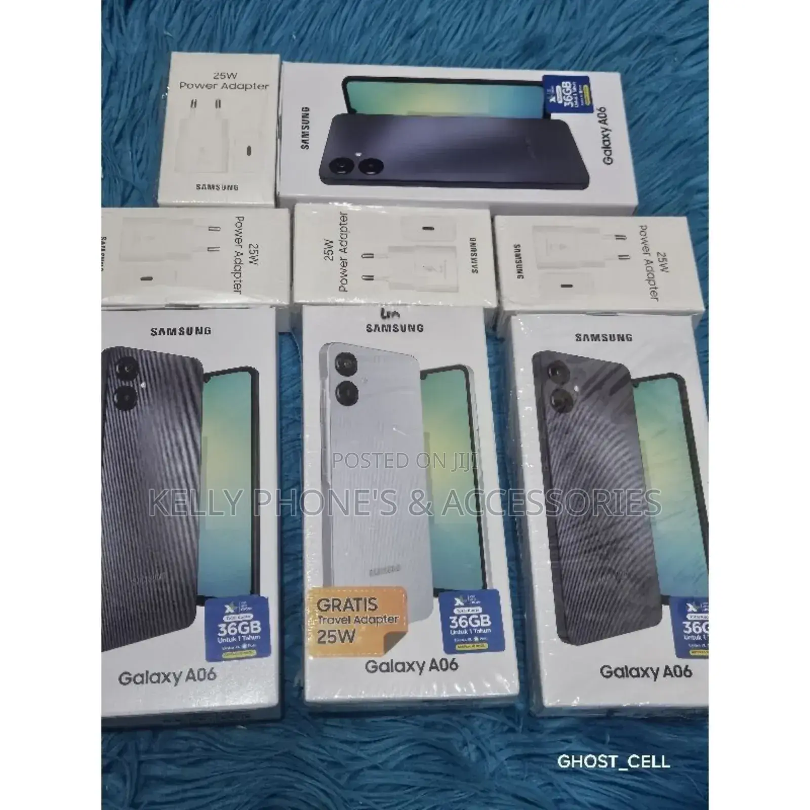 New Samsung Galaxy A06 64 GB Black