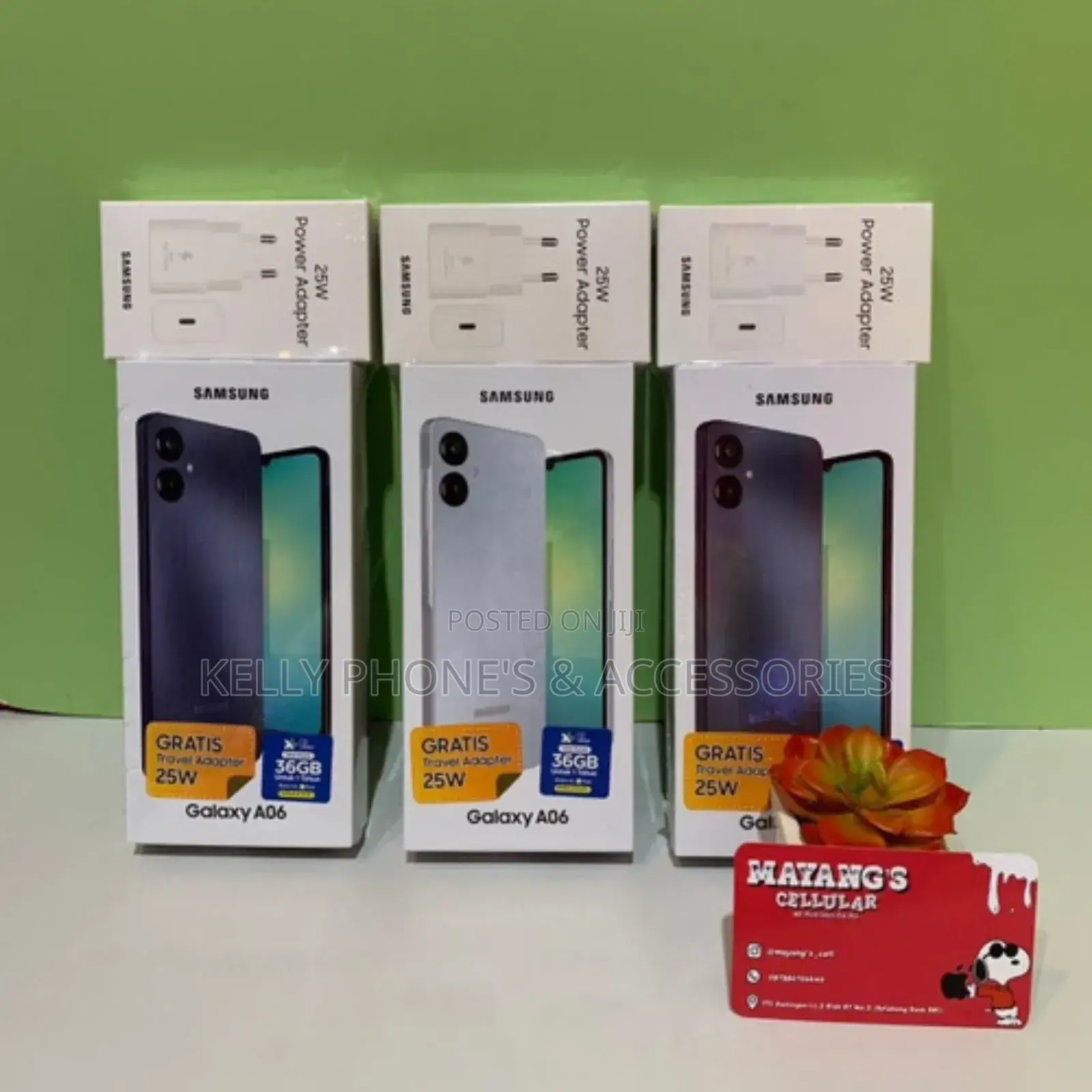 New Samsung Galaxy A06 64 GB Gold