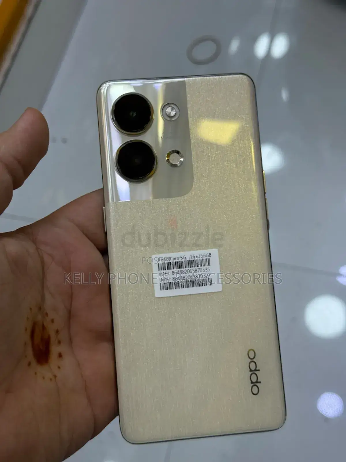 New Oppo Reno9 256 GB Gold