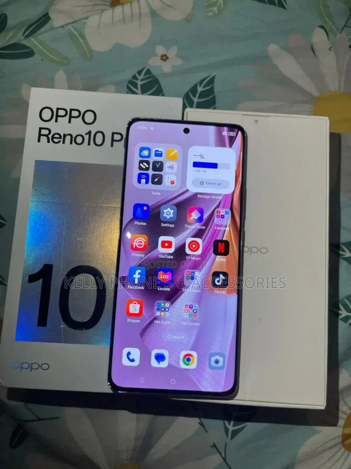 New Oppo Reno10 Pro 256 GB Silver