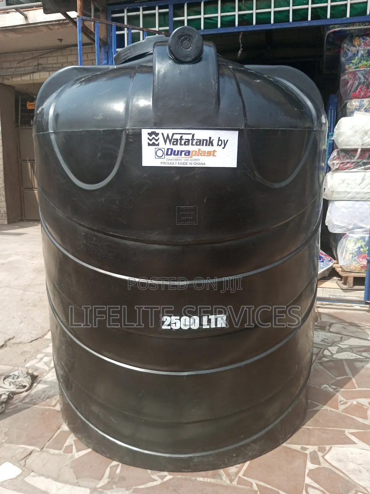 2500 Litres Water by Tank Duraplast