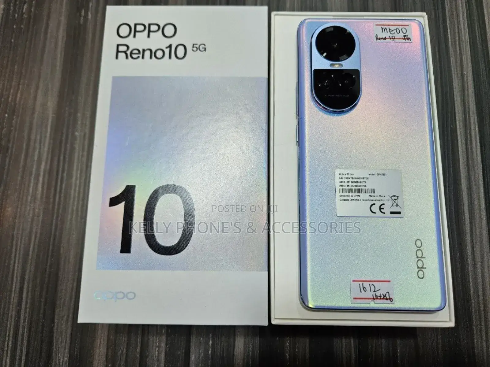 New Oppo Reno 10 5G 256 GB Black
