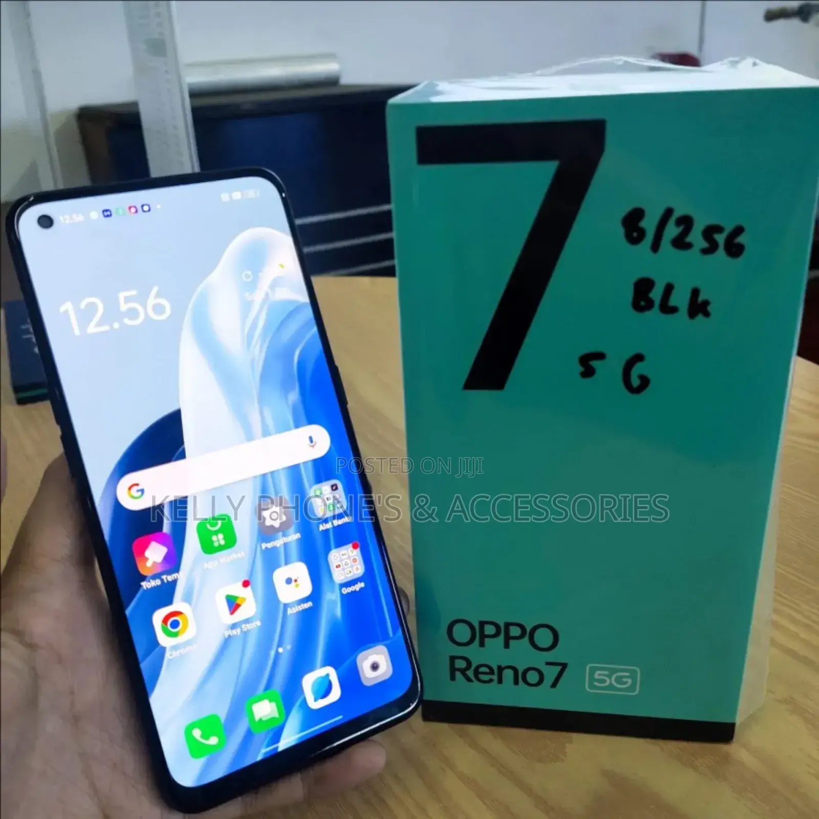 New Oppo Reno7 5G 256 GB Black