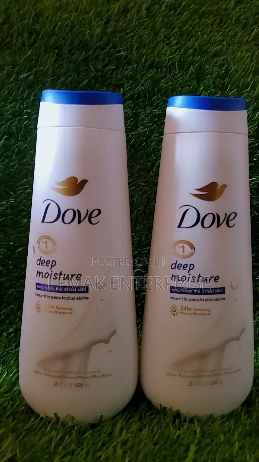 Dove Deep Moisture Nourishing Body Wash, 680ml 3pack