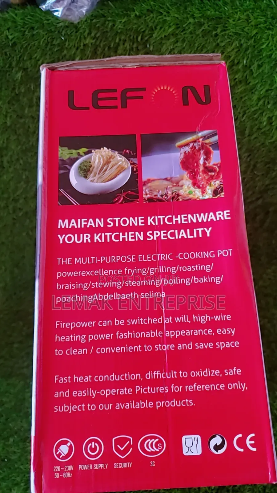 Multifunctional Electric Pan 8l