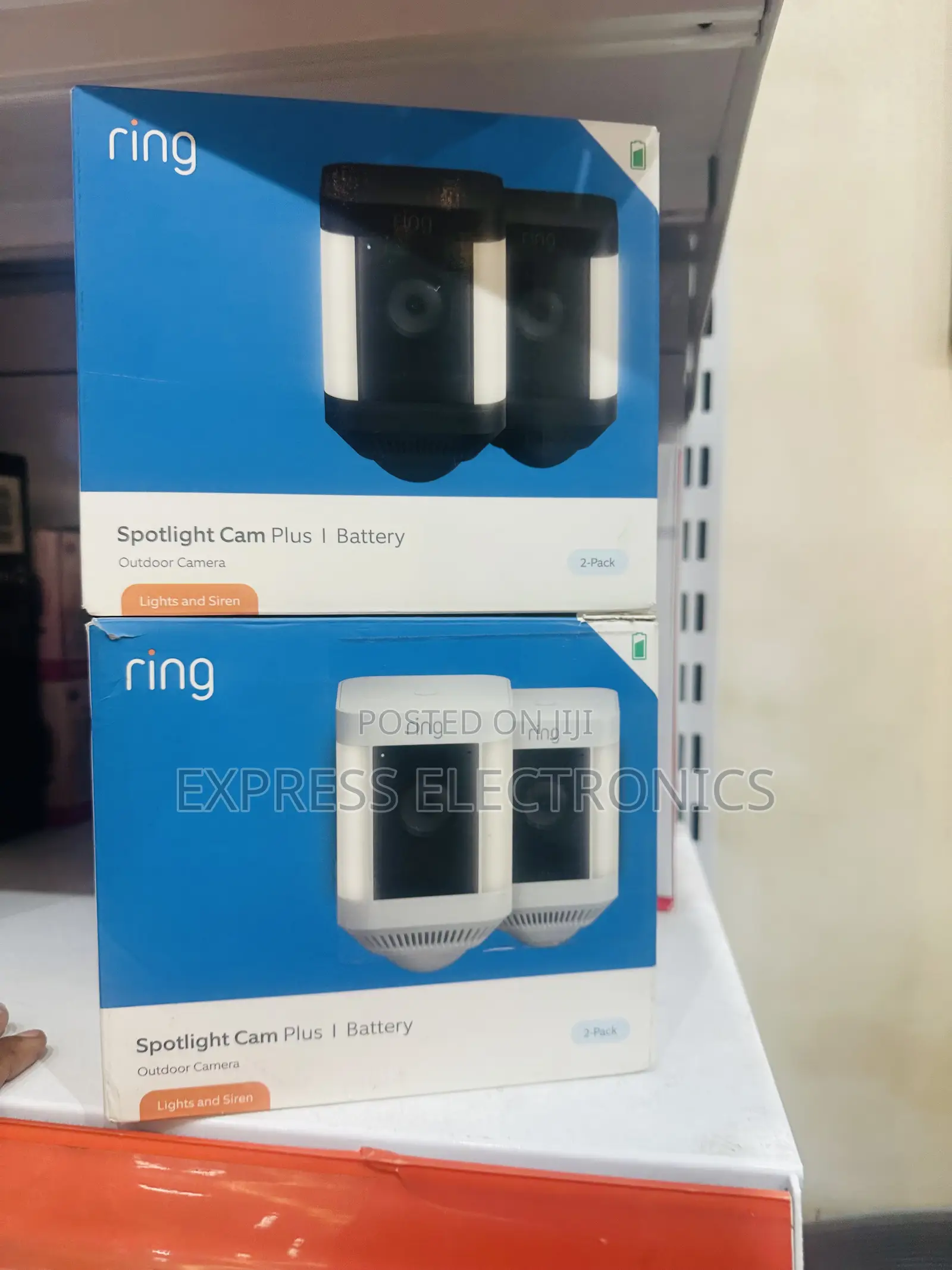 Ultra Modern Spotlight Cam Plus I Battery—2 Pack