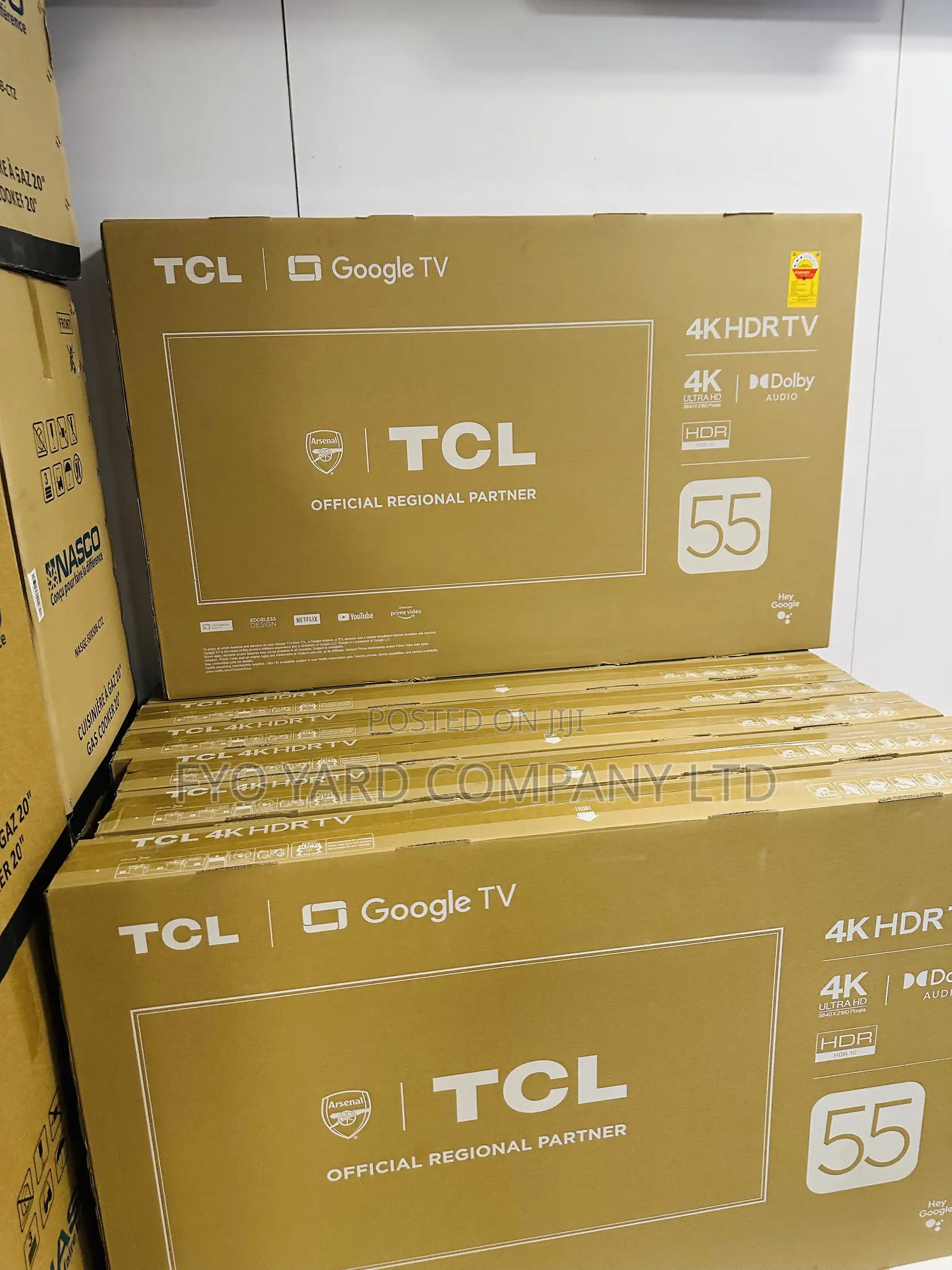 TCL *Hdr *55inch Smart Digital Google Tv