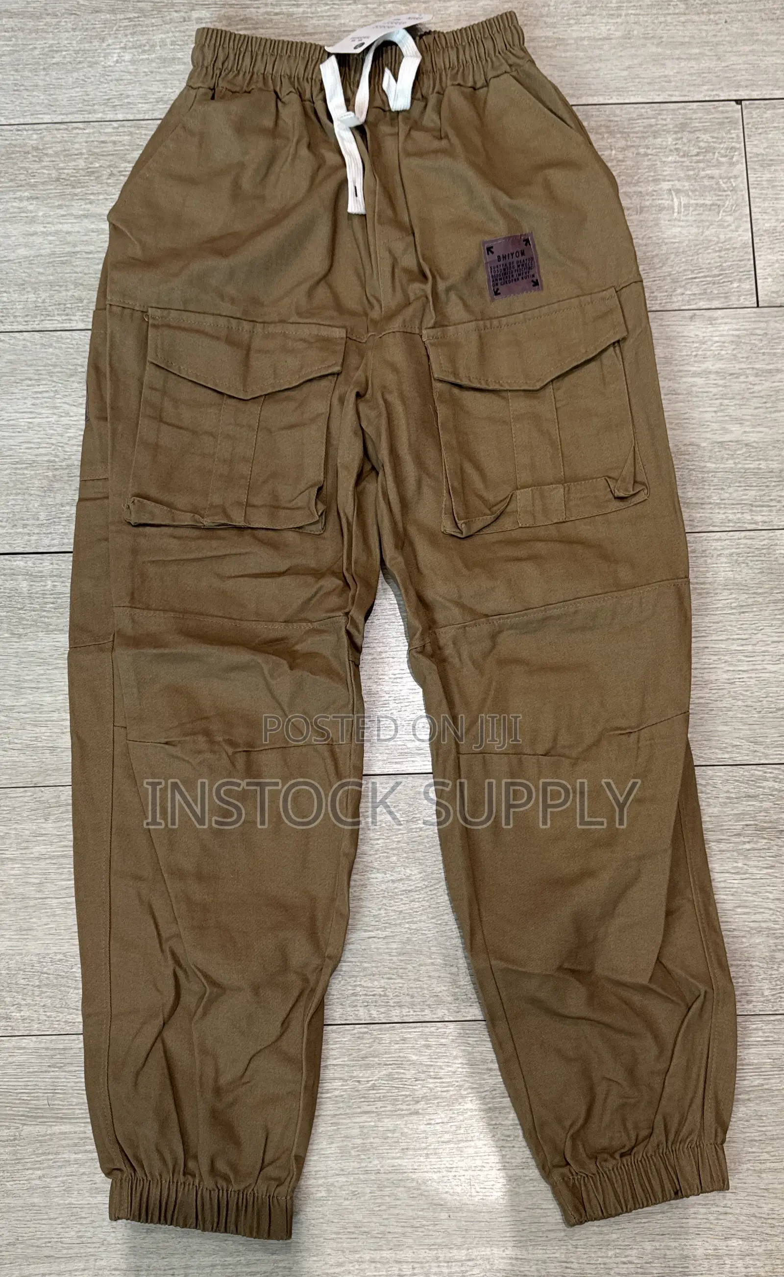 Khaki Side Pocket Trousers Pants