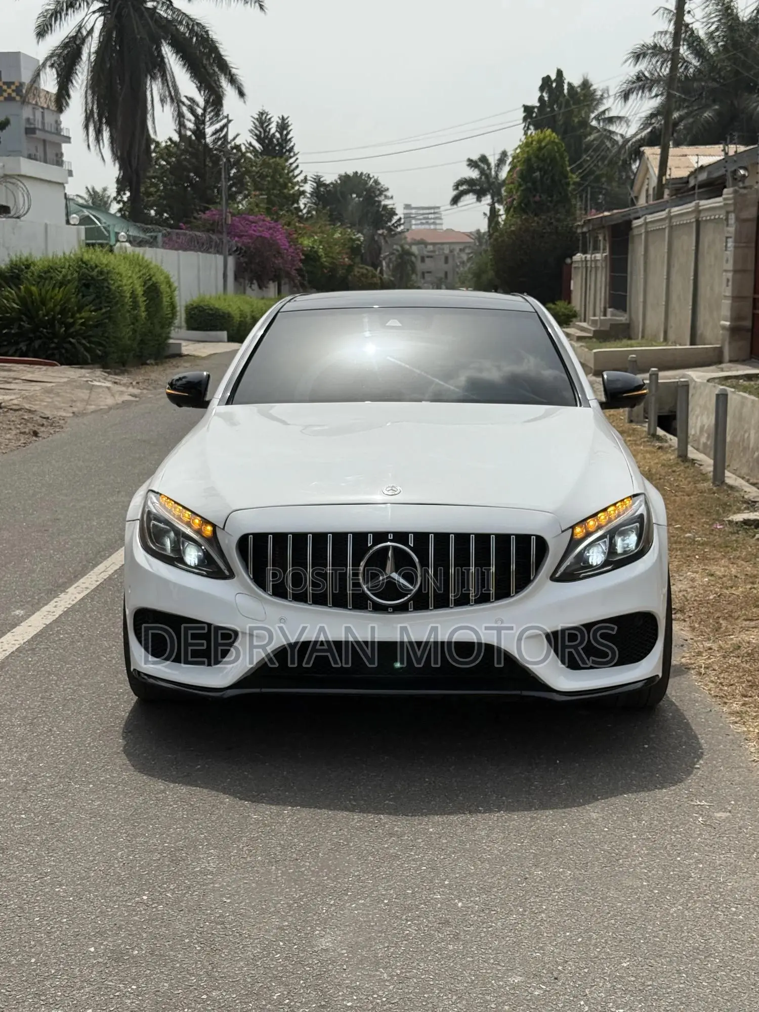 Mercedes-Benz C43 4Matic Sedan AWD (3.0L V6 9AM) 2017 White