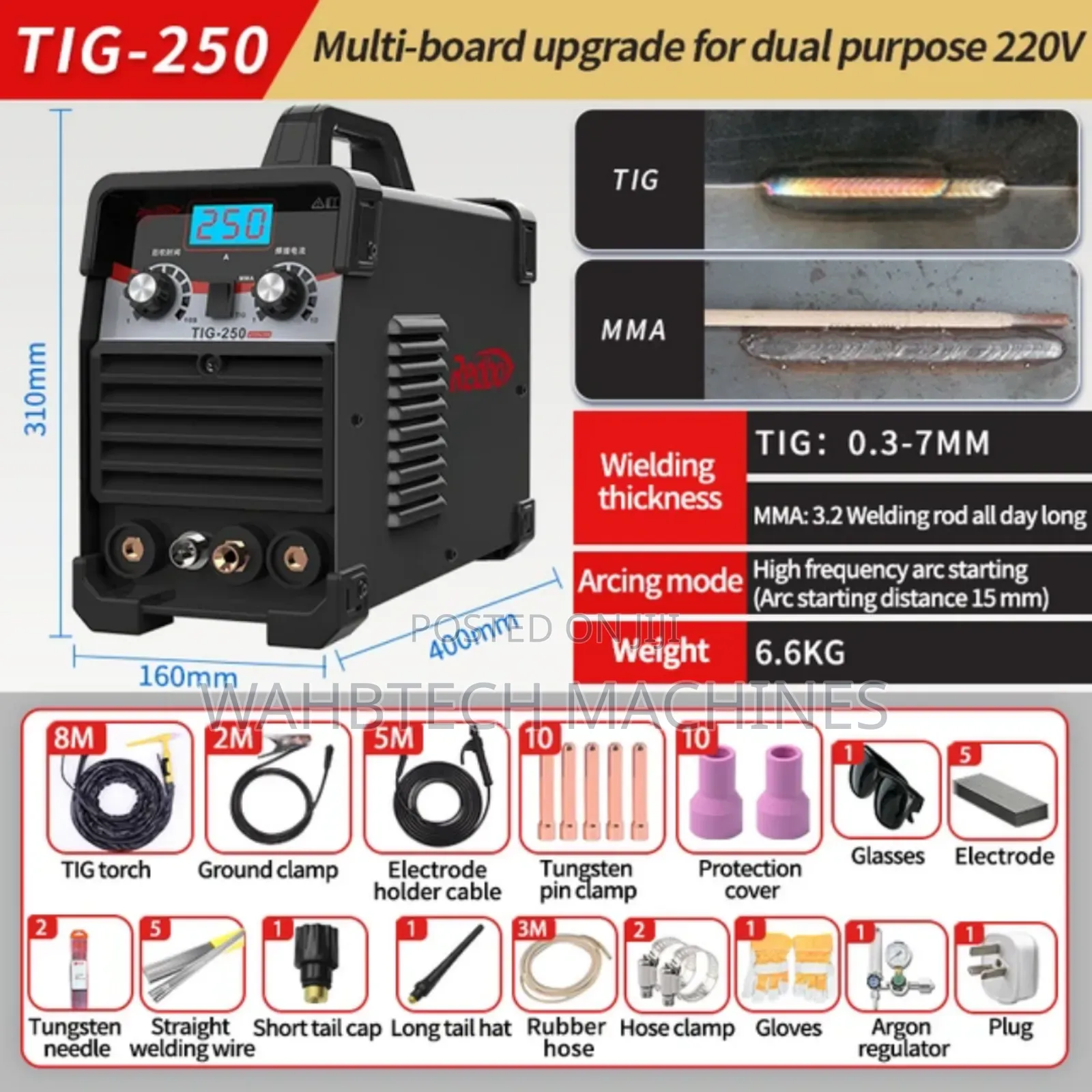 High Quality Tig Argon Welding Machine
