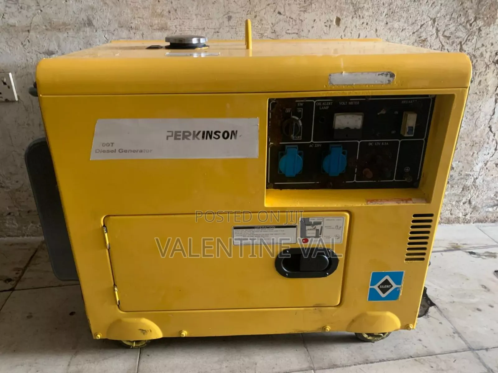 5.5KVA Parkinson Diesel Generator Working Perfectly